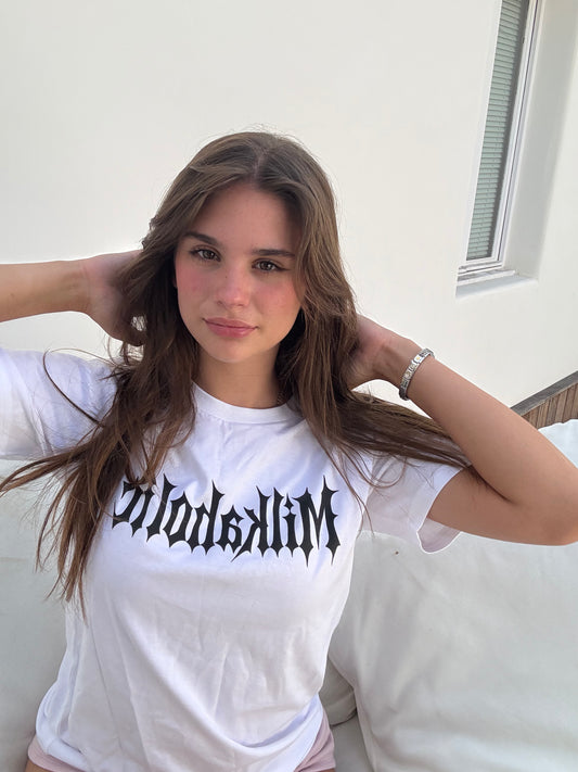 Milkaholic WHITE T-SHIRT